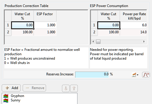 ESP Installation inputs