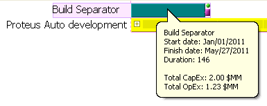 Contextual information on simulated jobs