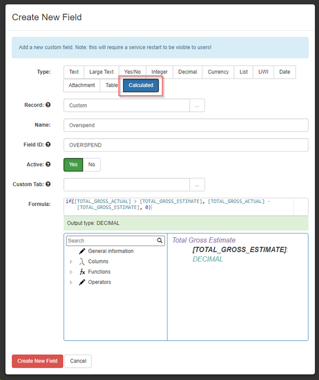 Document Configuration