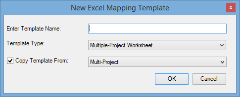 Copying a mapping template