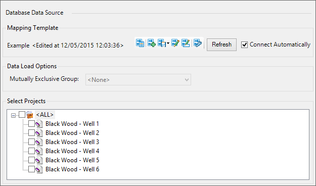 Database loading screen