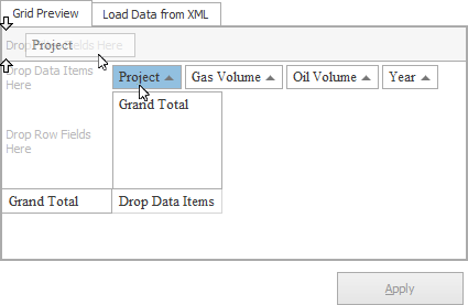 Modifying a Pivot Grid's layout