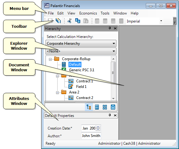 The Application Window