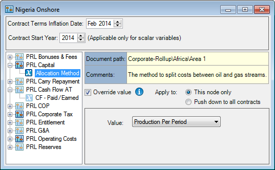 A Contract Terms document