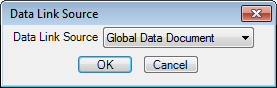 The Data Link Source dialog