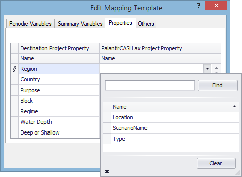 Mapping a property