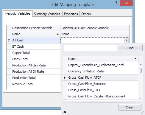 Mapping a periodic variable