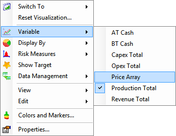 A periodic global variable in the chart menu