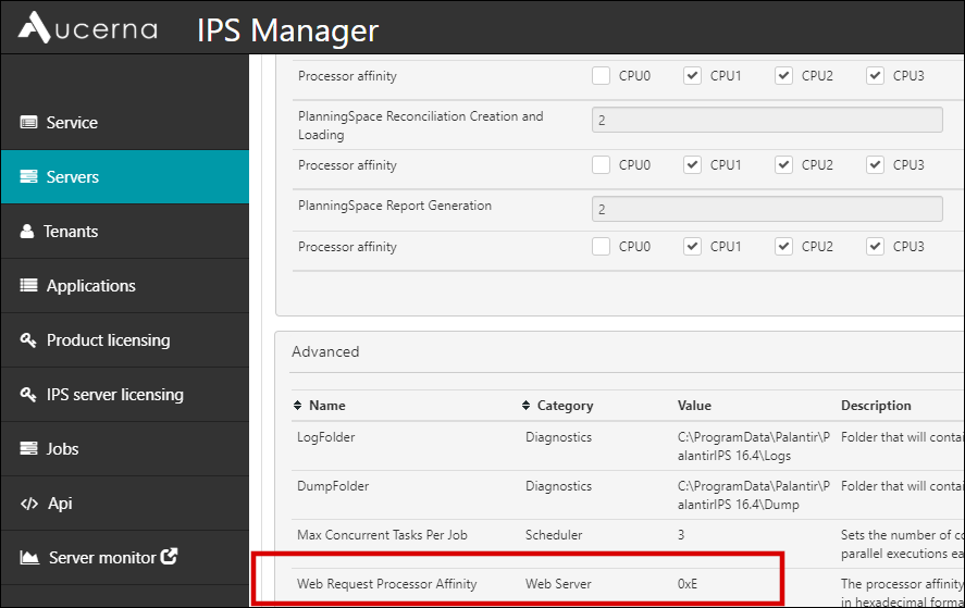 Screenshot-PalantirIPS-Servers-settings-WebRequestProcessorAffinity