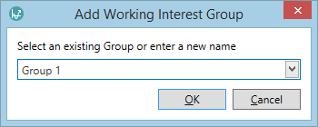 The Add WI Group window