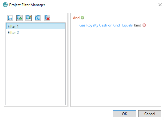 Economics-ResultSet-ProjectFilterManager-dialog