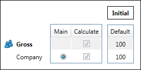 Preview of a working interest grid