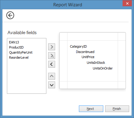 Add grouping levels