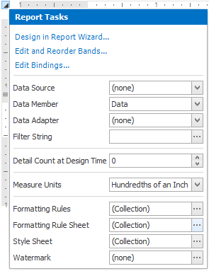 Opening the Formatting Rule Sheet Editor