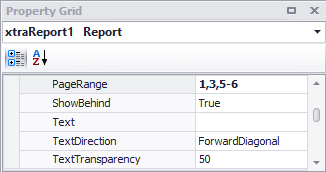 Specifying the page range