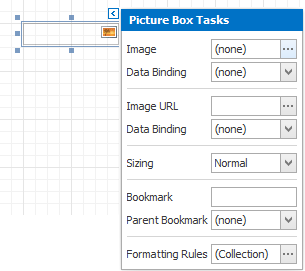 To quickly load an image from an external file, use the control's Smart Tag