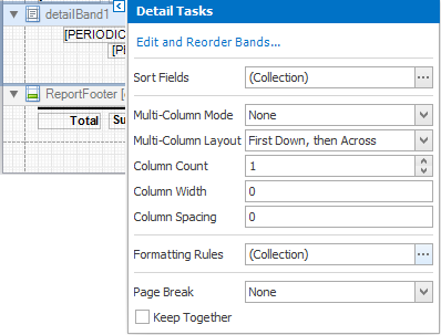 Accessing the collection of formatting rules