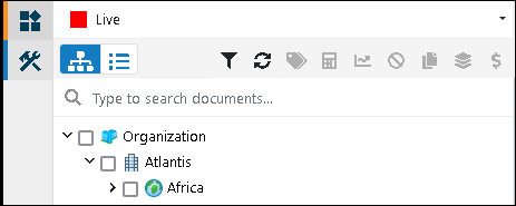 Dataflow-selector-buttons